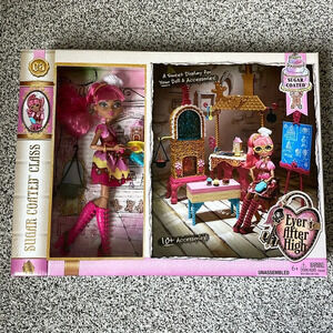 Ever After High Sugar Coated Class Doll and Accessories NEW in Box